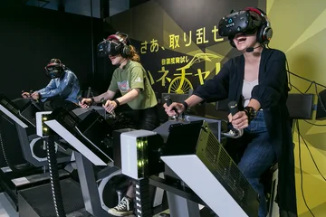 Opened VR ZONE SHINJUKU, a VR entertainment facility in Shinjuku, on a limited-time basis.