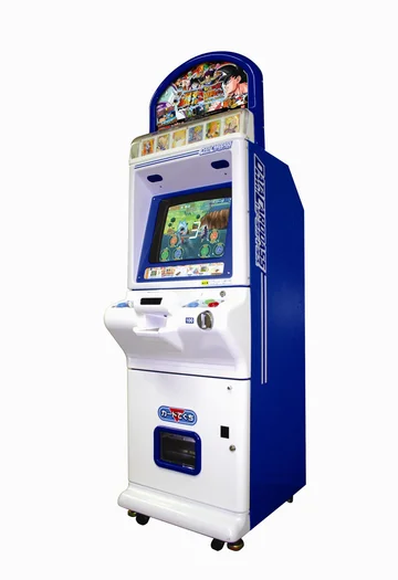 新型カードダスマシン「データカードダス」が人気に