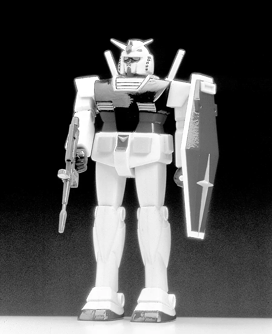 Gundam plastic models launched, starting a major boom.