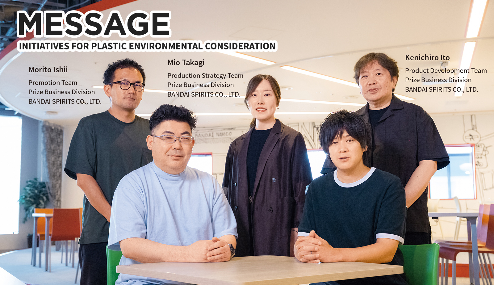 Message INITIATIVES FOR PLASTIC ENVIRONMENTAL CONSIDERATION