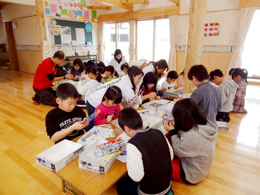 福島県で東日本大震災被災地の子ども達向けのイベントを行いました