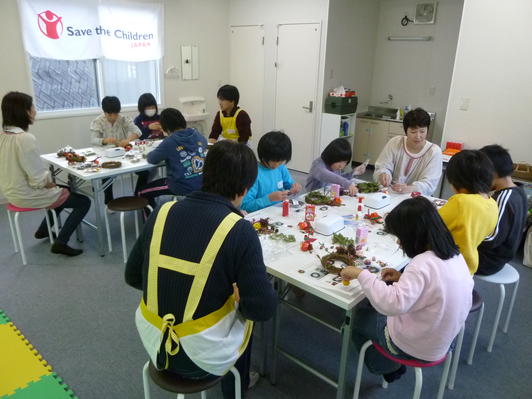 Event for Children at Rikuzentakada, Iwate Prefecture