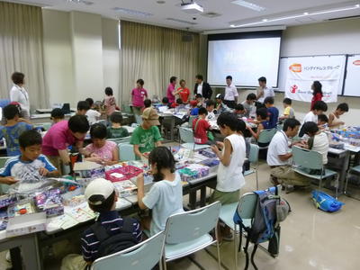 福島県で「プラモデル教室」を実施しました。
