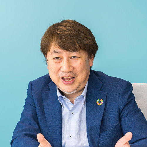 Bandai Namco Filmworks Inc. President and Representative Director　Makoto Asanuma