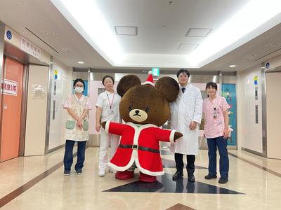 ジャッキーが東北大学病院小児科を訪問