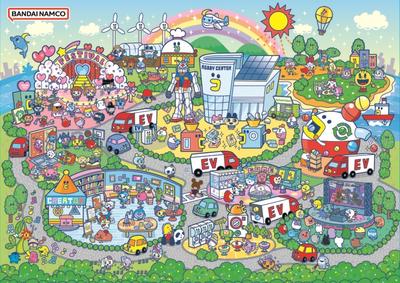 バンダイナムコグループ 脱炭素社会に向けた取り組みの一層の推進 従来の脱炭素計画を前倒し、2030年自社拠点における温室効果ガス（GHG）を半減