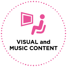 Visual & music content
