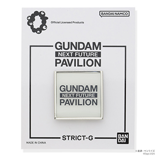 STRICT-G 『GUNDAM NEXT FUTURE PAVILION』ピンズ ロゴ