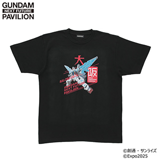 GUNDAM NEXT FUTURE PAVILION フルカラーTシャツ RX-78F00/E ガンダム グラスフェザー装備