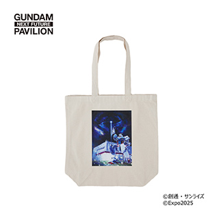 GUNDAM NEXT FUTURE PAVILION フルカラートートバッグ ティザービジュアル