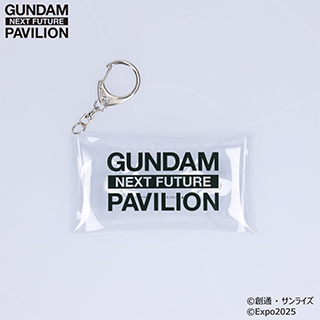 GUNDAM NEXT FUTURE PAVILION クリアケース GUNDAM NEXT FUTURE PAVILIONロゴ