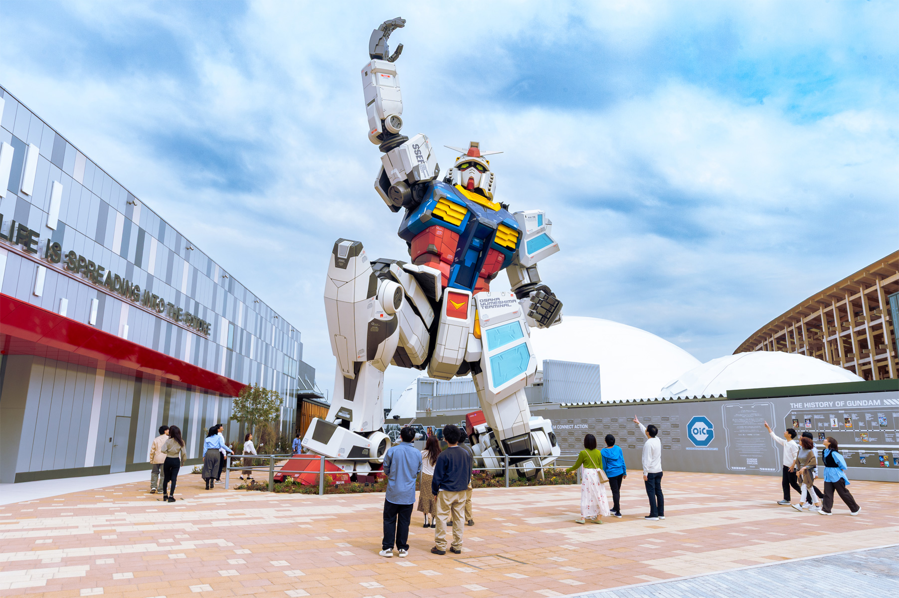 New footage and photographs of the pavilion’s Picture exterior 3