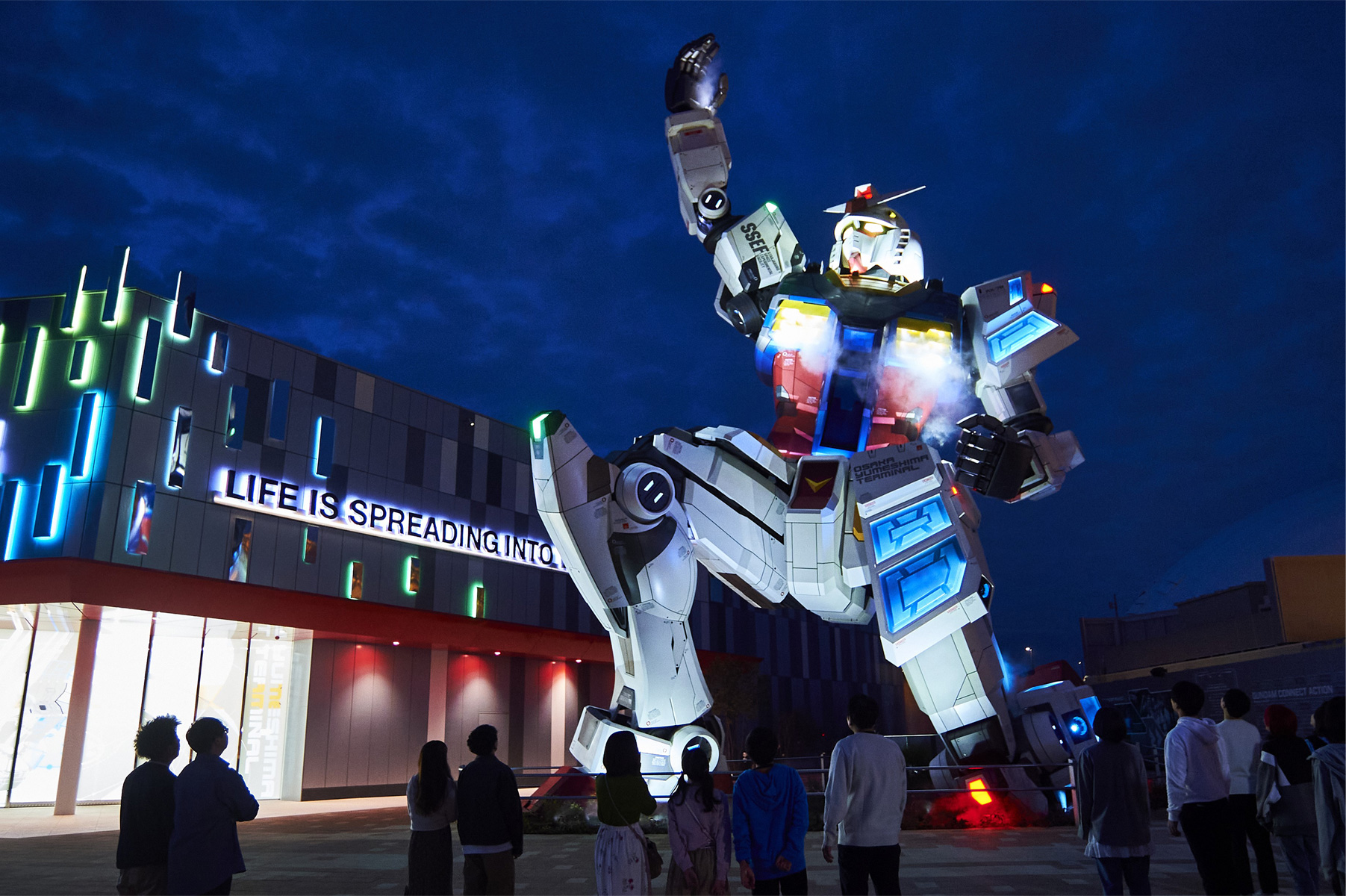 New footage and photographs of the pavilion’s Picture exterior 25