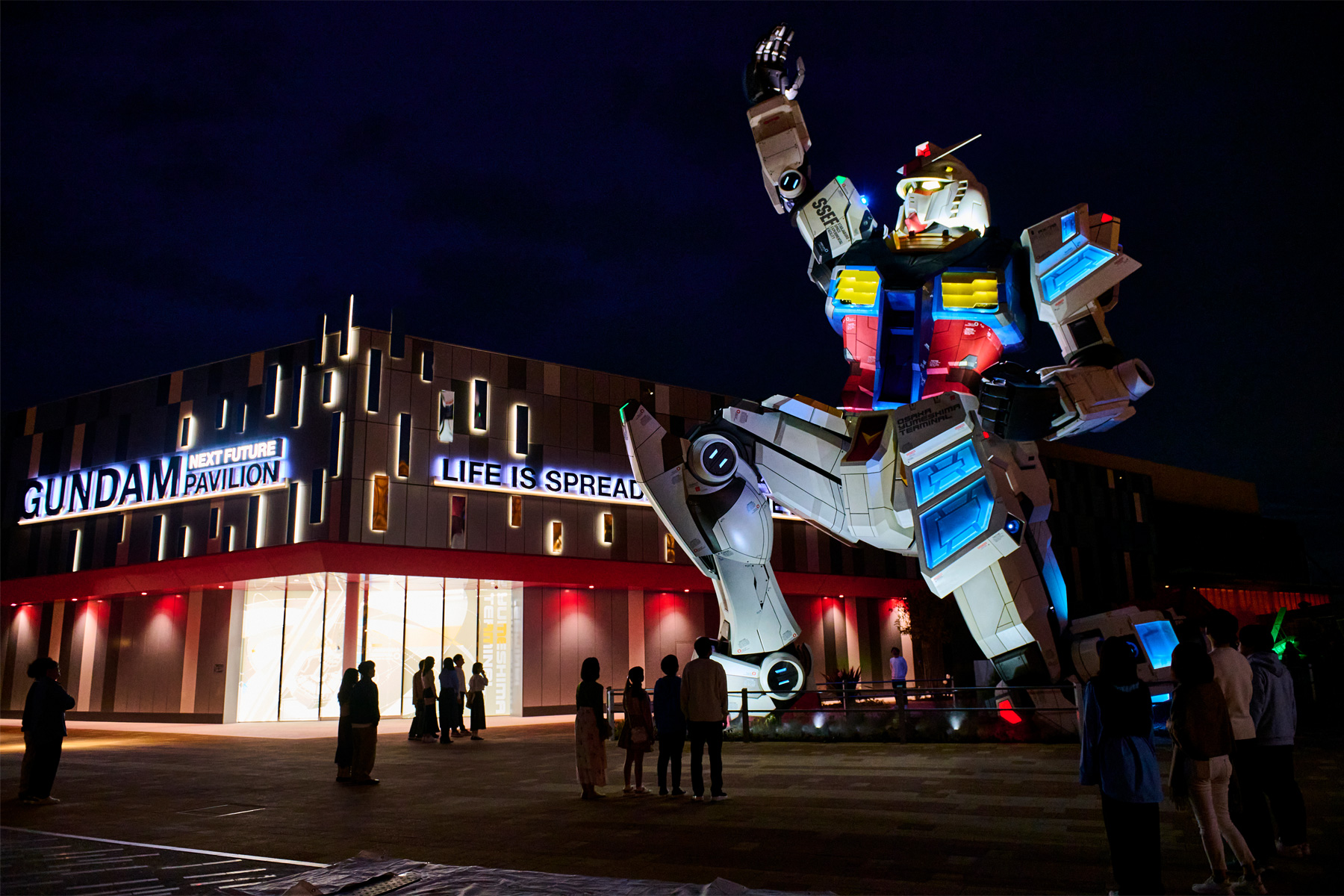 New footage and photographs of the pavilion’s Picture exterior 28