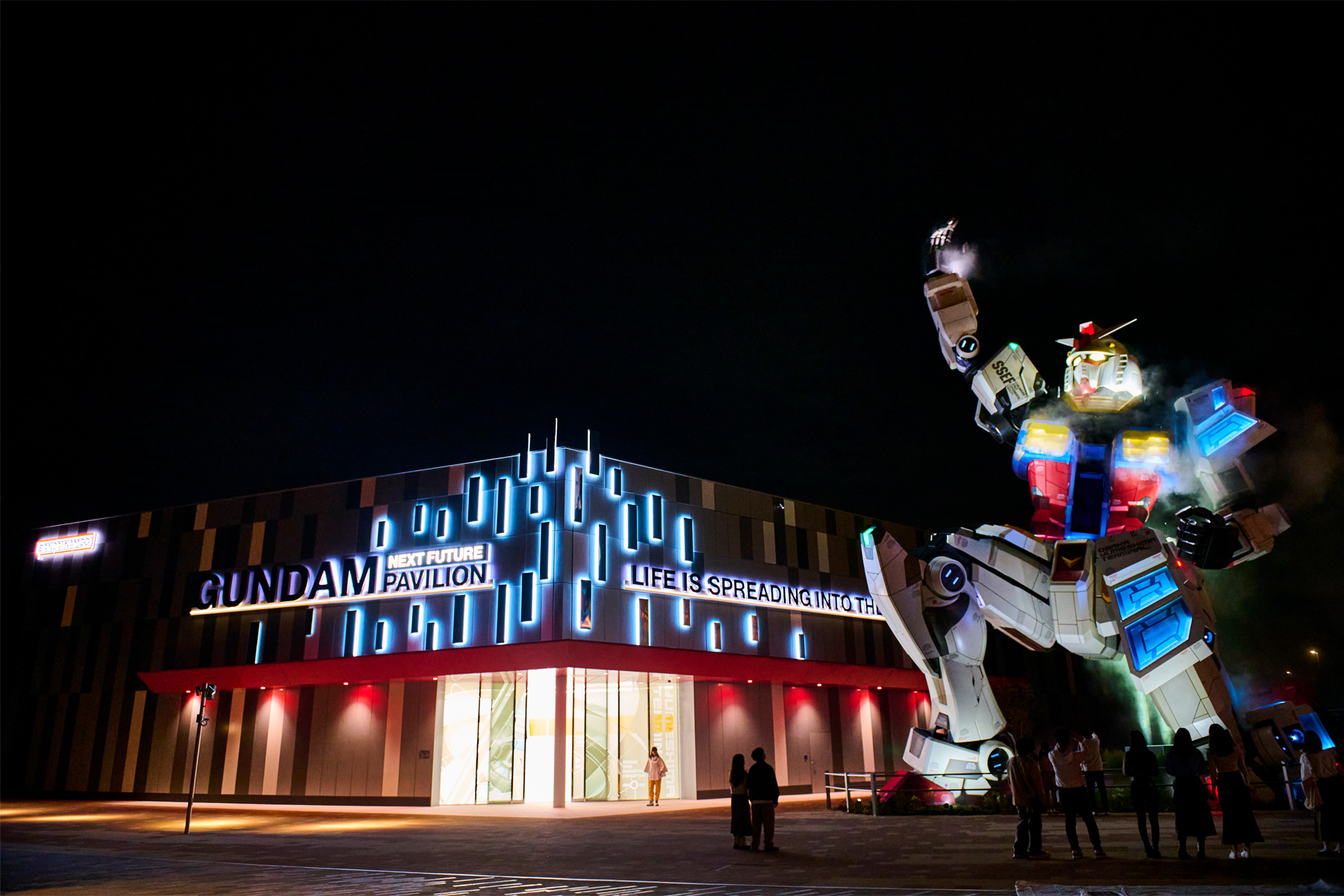 New footage and photographs of the pavilion’s Picture exterior 30