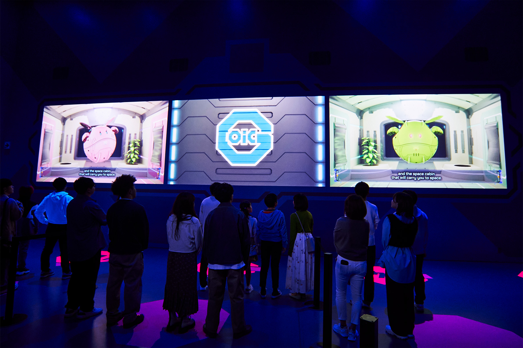 New footage and photographs of the pavilion’s Picture interior view 6