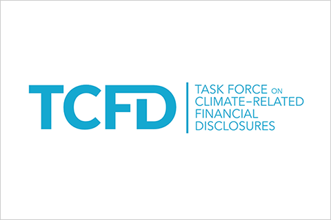 The logo of the Task Force on Climate-related Financial Disclosures (TCFD).