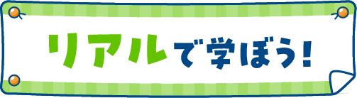 リアルで学ぼう！